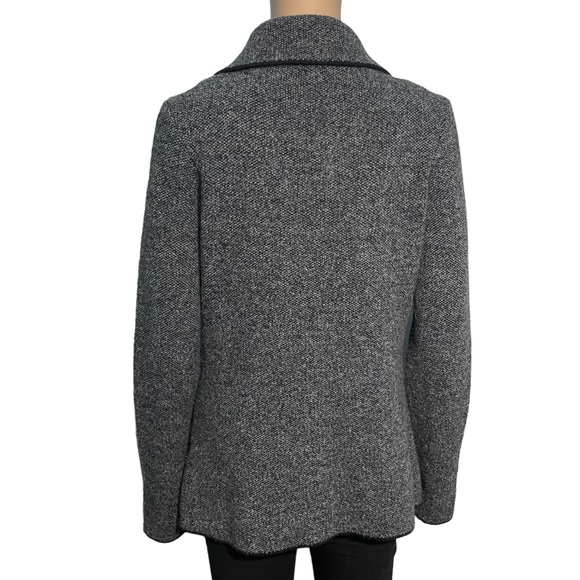 Cocogio long sleeve button up wool blend cardigan sweater size medium - Picture 2 of 7